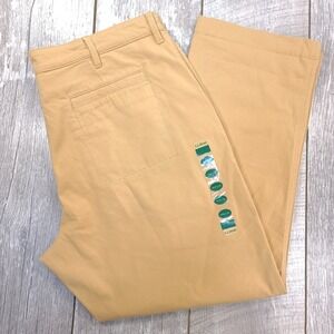 L.L. Bean Comfort Stretch Chino Pants Mens 40x30 Canyon Khaki L513007 New